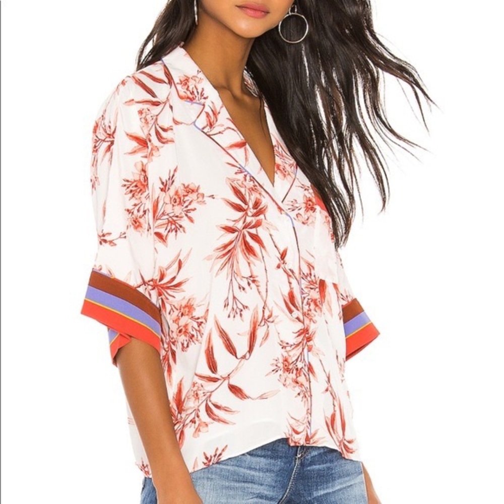 Joie Bayley Floral Print Top